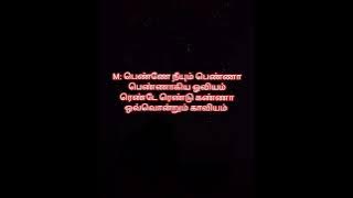 Penne Neeyum Penna/ Karaoke Track for Female Singers by Ramamoorthy @60 voice of 20