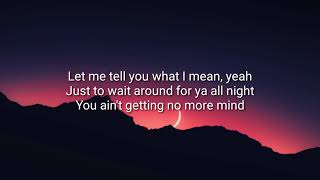 Shift K3Y . Tinashe - Love Line (Lyrics)ft.