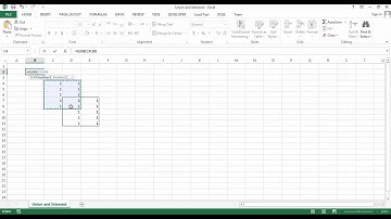 Excel Union and Intersect - example sum ranges or intersection