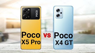 Poco X5 Pro vs Poco X4 GT