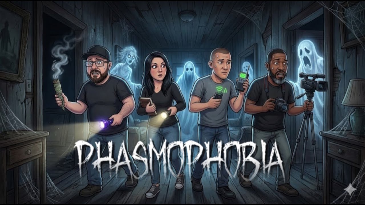 Phasmophonia 🔴 | I ain't Scurred| #godisgood #phasmophobia #scary