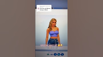 Rating Mariah Carey in the sims 4 gallery #rating #viral #sims