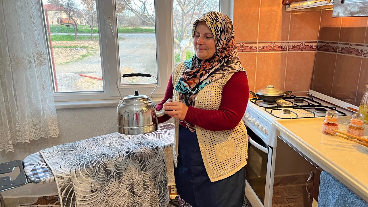 Pazardan neler aldık❗️akşam yemeği hazırlığı❗️ köyde yaşam