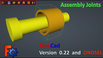 FreeCad Tutorial. New much improved Assembly Joints in Upcoming Ver 0.22 and Ondsel FreeCAD package.