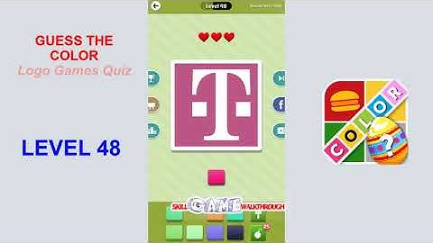 Guess the Color - Logo Games Quiz Level 48 - Walkthrough