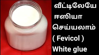How to make fevicol glue at home  in tamil /homemade glue in tamil