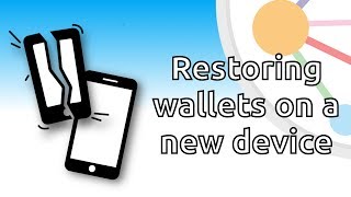 Restoring wallets on a new device Restoring wallets on a new device