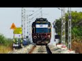 Mahamana Express Descending from Ratlam Q-Track