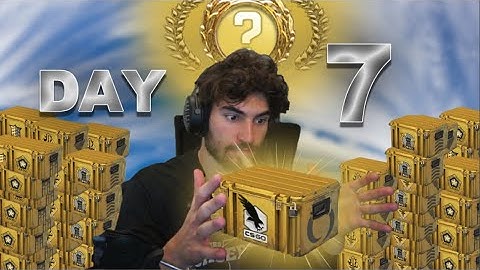 OPEN A CASE EVERYDAY UNTIL I GET A GOLD | DAY 7