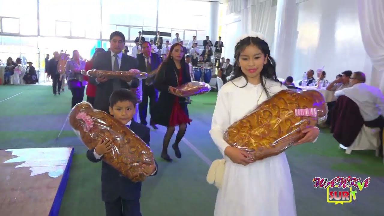 Cumplimiento para los padrinos - en el Bautizo de Nomi Edich