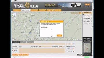 TrailZilla - importing Adventurer 3500 GPS Trailz