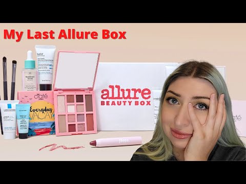 Why I unsubscribed to Allure Beauty Box & Final Allure Beauty Box June 2022 Unboxing