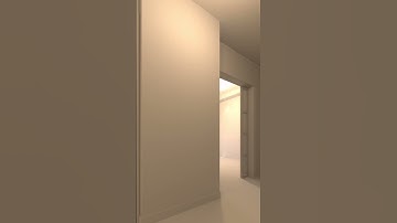 Blank wall no problem 😌...... #interiordesign #youtubeshorts #render #sketchup #vray #entrance