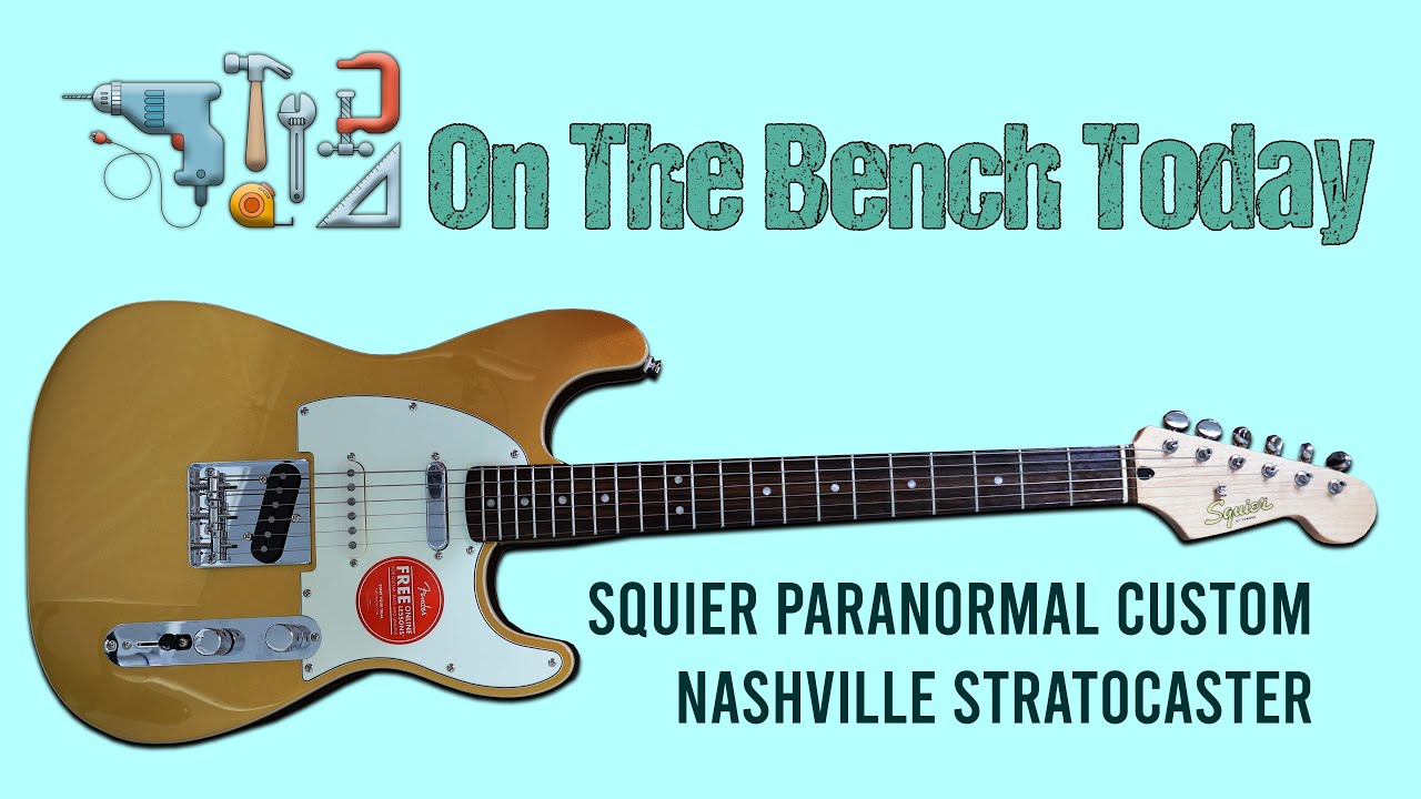 ギター Squier Paranormal Custom Nashville Squier Paranormal Custom Nashville Stratocaster Electric