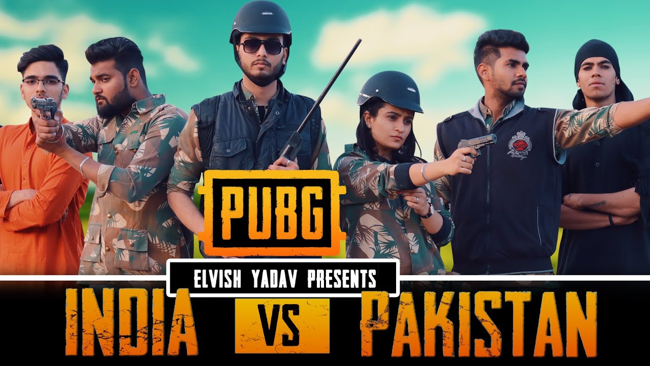 PUBG   INDIA VS PAKISTAN   ELVISH YADAV