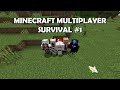 We Found Diamonds | minecraft multiplayer survival #1