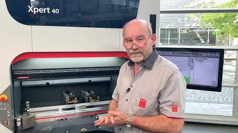 Bystronic Pressbrake features: Xpert 40 & 80 6-axis back gauge (English)