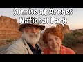 Captivating Sunrise and Exploration: Arches National Park Adventure