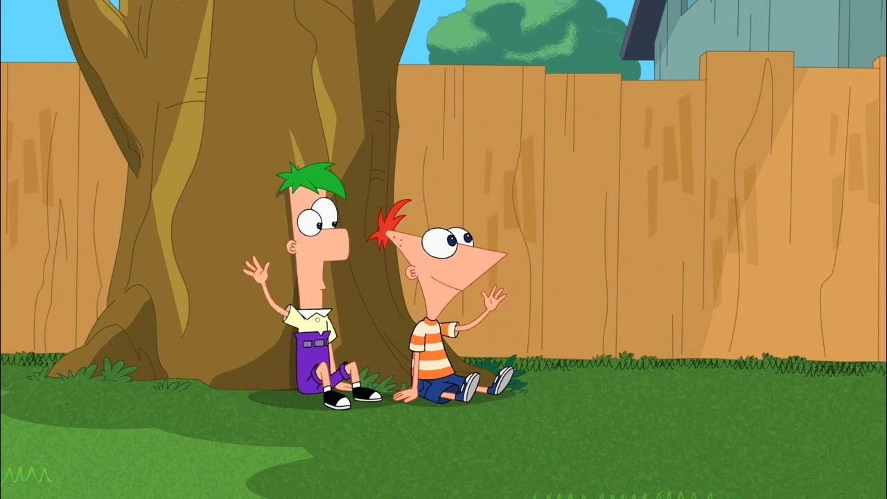 Ferb breaks the fourth wall to explain Lawrence Fletcher's occupation