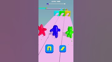 Blob Shifter 3D Level-3486 best cool game ever #shorts #funny #games
