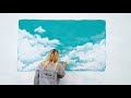 Cómo pintar nubes DIY