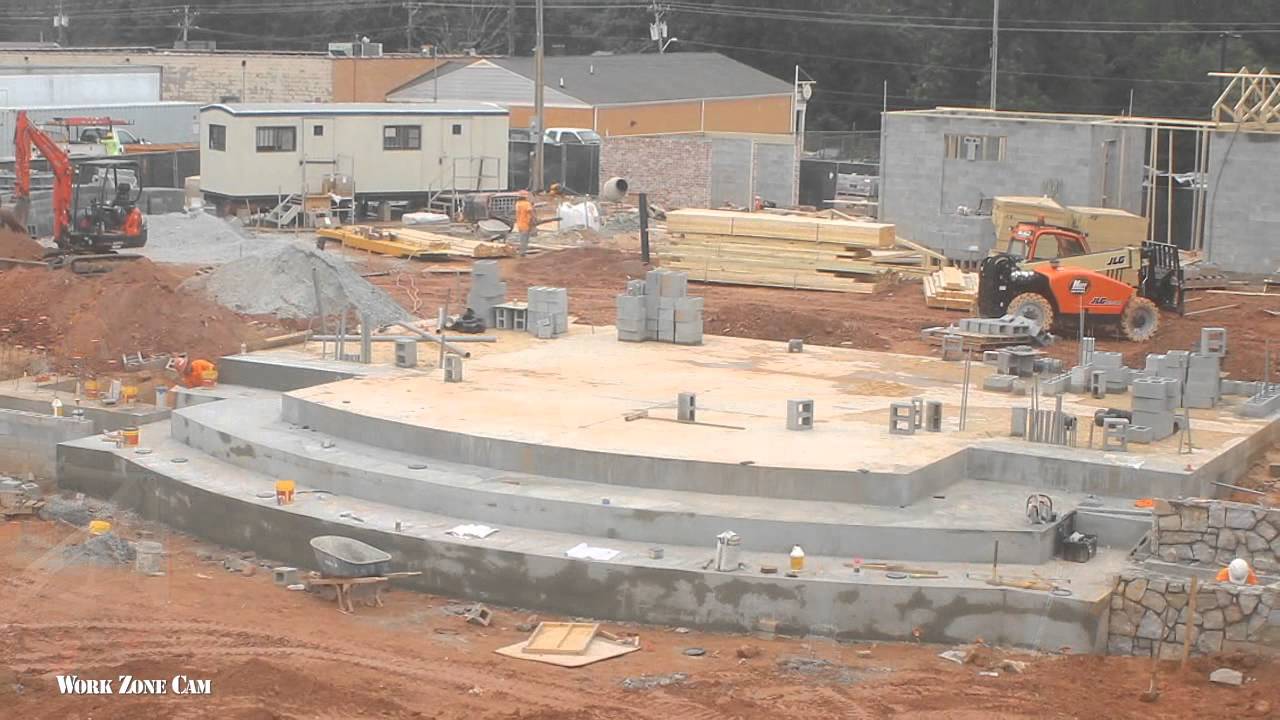 Fairburn Downtown Plaza Construction Time-Lapse