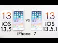 iPHONE 7: iOS 13.5.1 Vs iOS 13.5! (Speed Comparison)