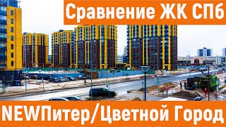 картинка: NEWПитер против Цветного Города. Где жить лучше?