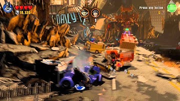 Lego Dimensions Playthrough Part 17: Two-Face Battle in Metropolis!