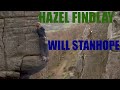 Hazel Findlay & Will Stanhope Soloing in Froggat