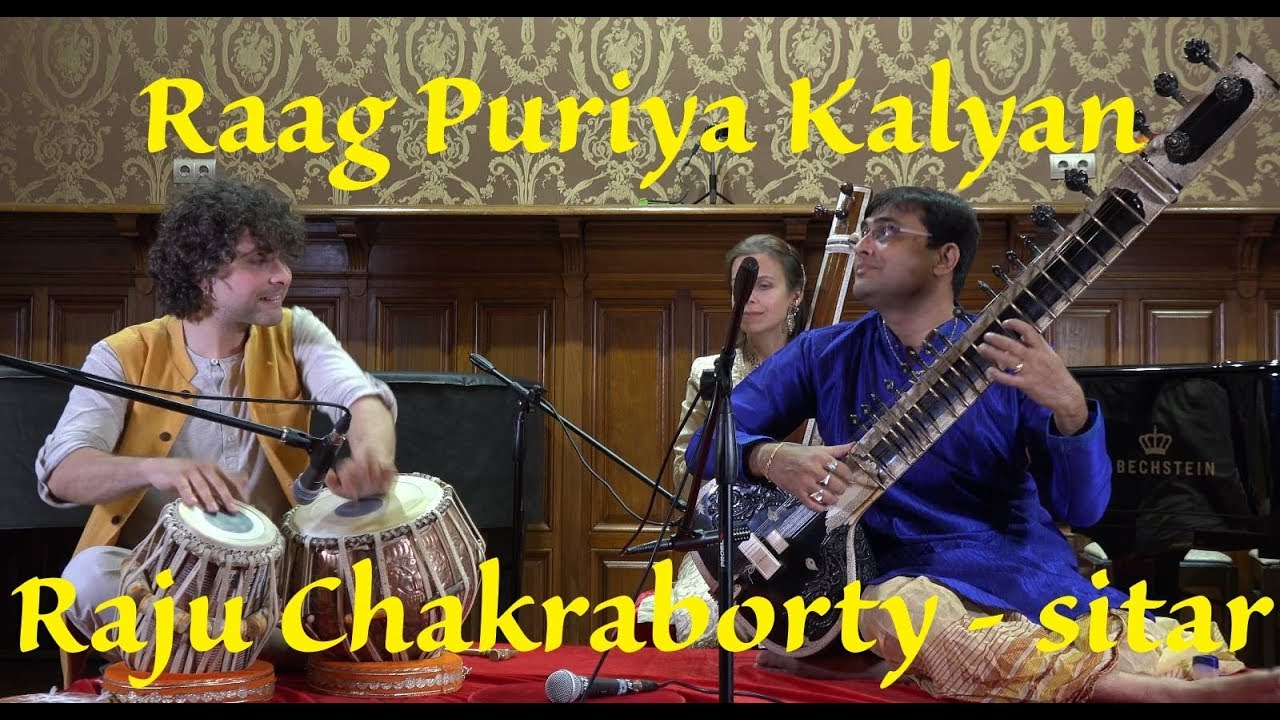 Raga Puriya Kalyan. Raju Chakraborty - sitar. Saint Petersburg. 4K. October 18, 2019