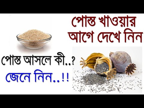 ভিডিও: পোস্ত বীজ সহ ব্রোচে