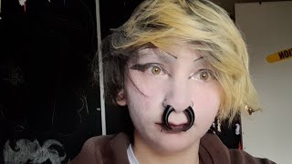 Famous Goth reviews the LA Girl Pro Coverage White Foundation + chats Profile