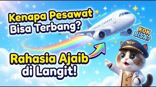 Kenapa Pesawat Bisa Terbang Rahasia Ajaib Di Langit  Kenapa Ya Kids