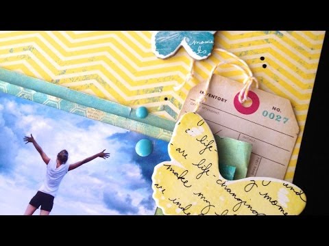 Video: Ovladavanje Tehnikom Scrapbookinga: Album Za Novorođenče