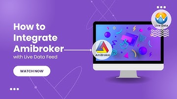 Part 1  - Amibroker Tutorial - How to get Live Data
