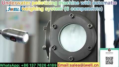 Underwater pelletizing machine 10------0086 137 7626 4189
