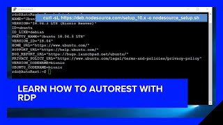 Learn How to Autorest with RDP | Refinitiv Developers