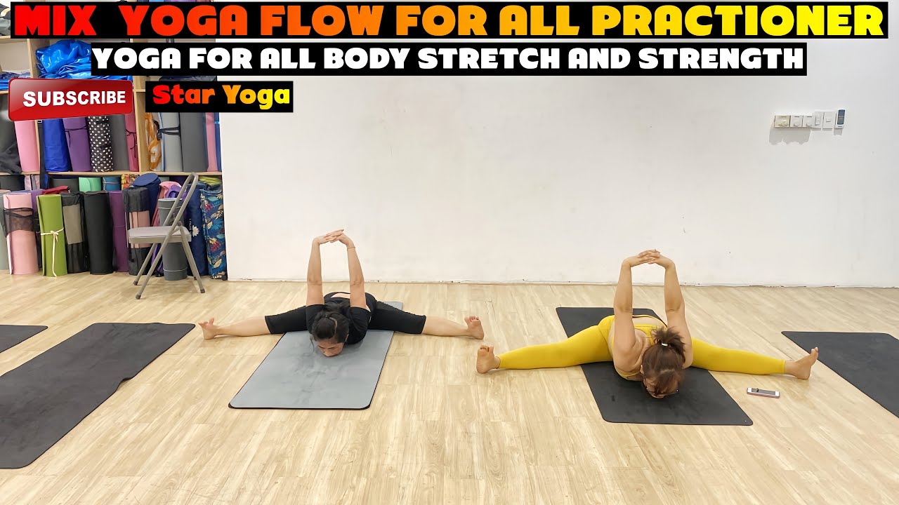 Mix yoga for intermediate practitioner | Star Yoga | Tập yoga Việt Nam