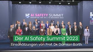 AI Safety Summit 2023: Damian Borth über die Regulierung Künstlicher Intelligenz by HSGUniStGallen 133 views 6 months ago 51 seconds