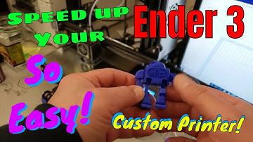 Speed up your Ender 3 with a Custom Printer Profile!