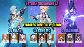 Eula Stellar - Cryo MC Stellar x Lunar - Clorinde Overload | Stygian Onslaught 7.1 | Genshin Impact