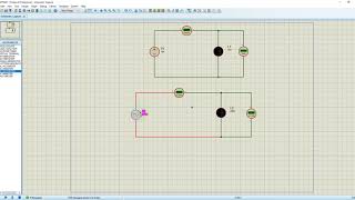 Designing a Basic Circuit and Measuring Voltage and Current in Proteus