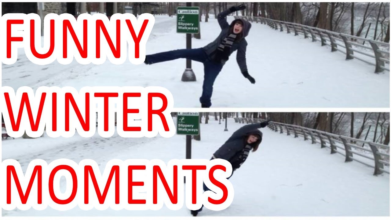 FUNNY WINTER MOMENTS - FUNNY VIDEOS 2017 - fail compilation 2017