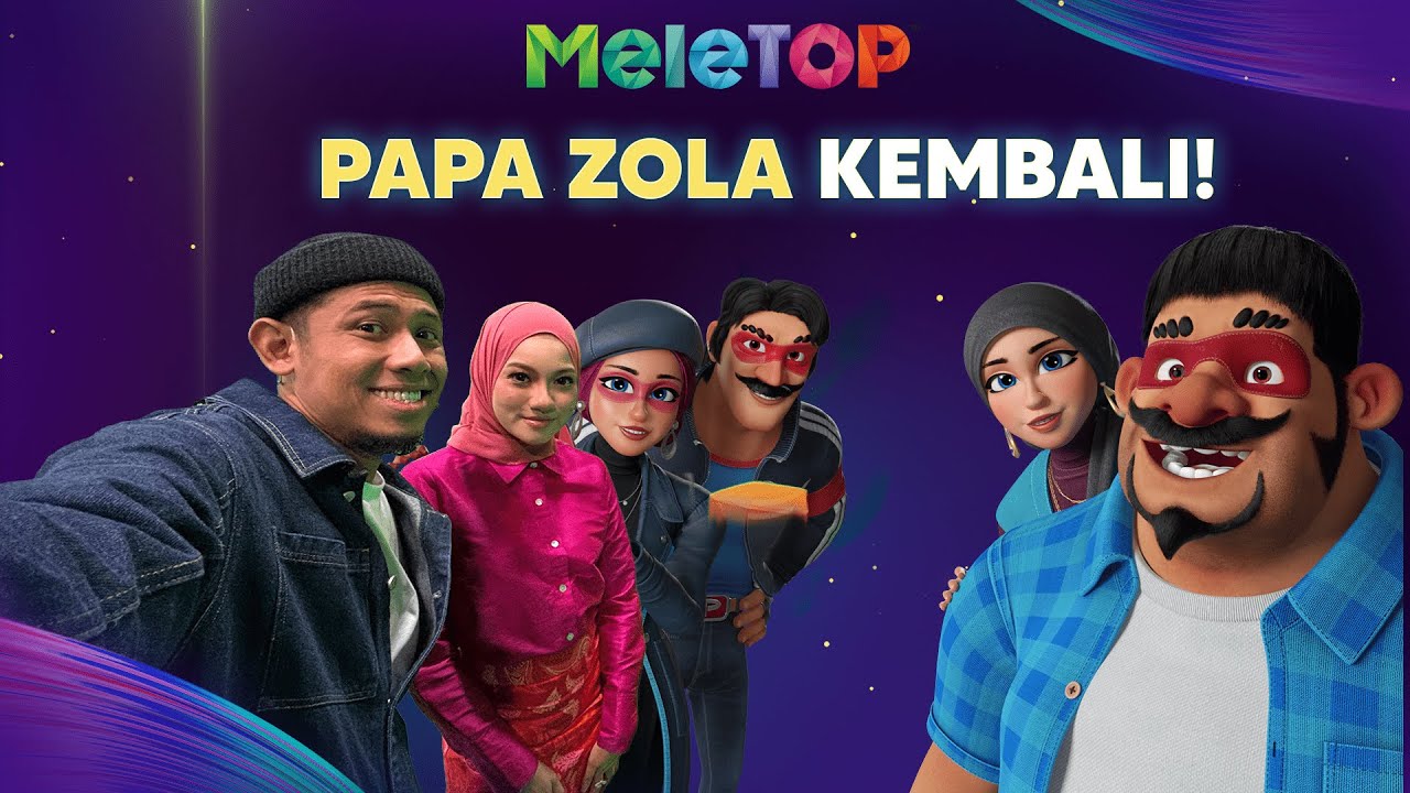 Chaos PAPA ZOLA Selamatkan Dunia… Nabil jadi BUAYA Hawa jadi ITIK! | MeleTOP | Nabil & Hawa
