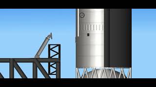 Starship FLT-12 recreation in SFS Trailer