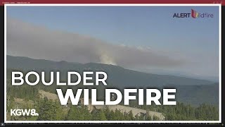 Wildfire near Mount Hood prompts evacuation orders for multiple campgrounds