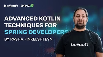 Pasha Finkelshteyn at Spring I/O 2024: Advanced Kotlin Techniques for Spring Developers