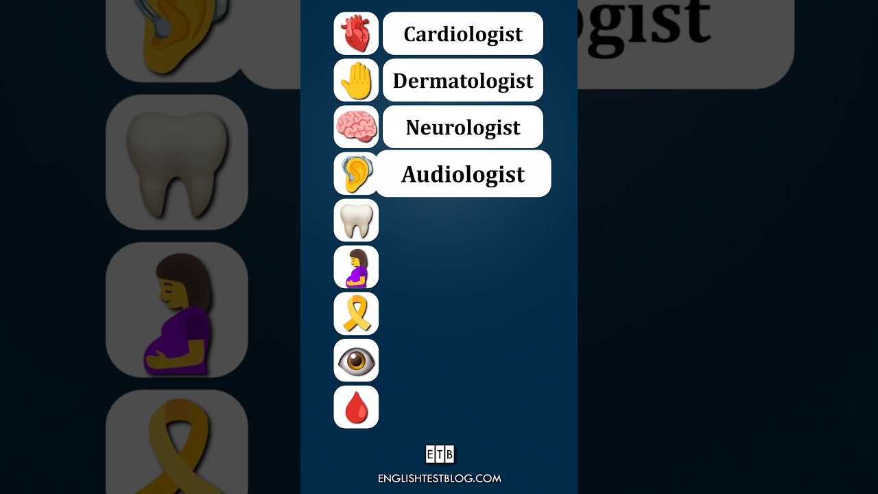 Types Of Doctors 
