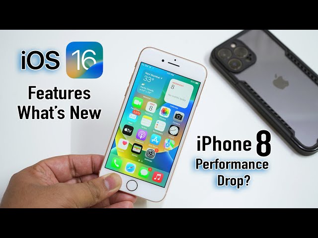 iPhone 8 on iOS 16 | New Features and Performance 🔥 - YouTube